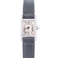 Cartier Mini Tank 15mm Ivory Dial Watch Ref# WB200951