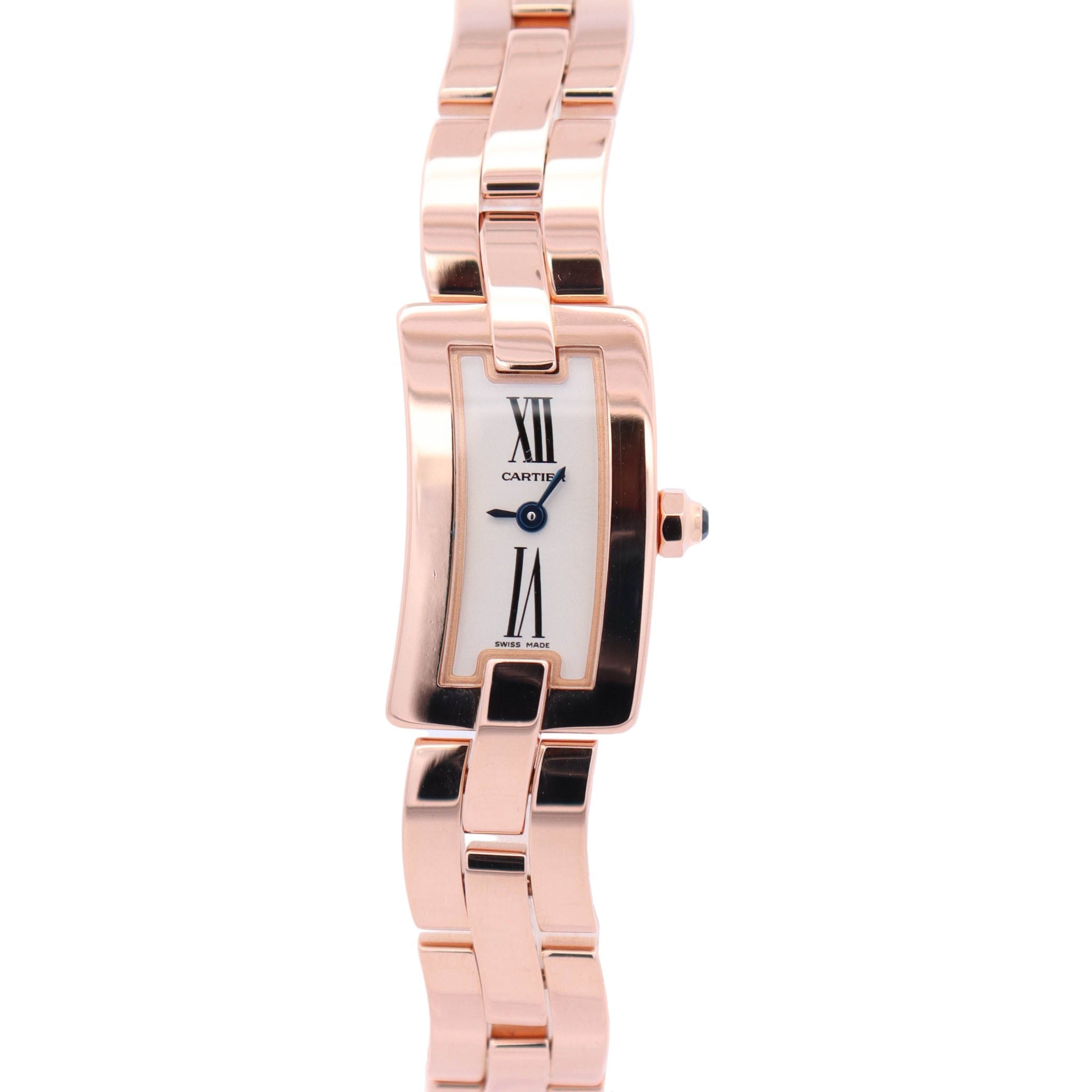 Cartier Ballerine 23.5mm Silver Dial Watch Ref# W700023J