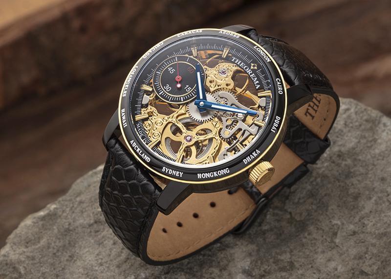 See-through Skeleton Toronto by Theorema, Germany - GM-106-6 |Black|
