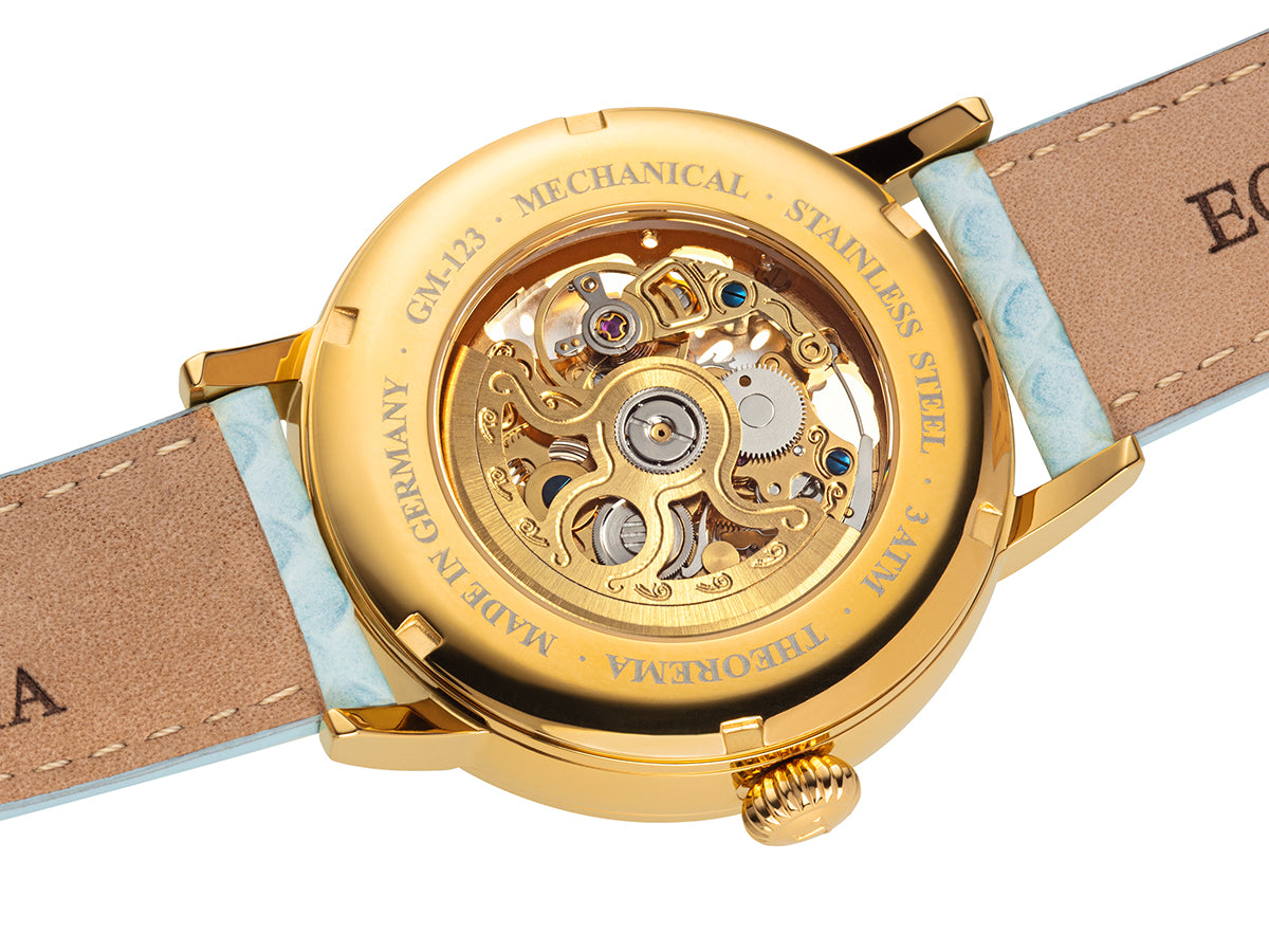 Madame Butterfly by Theorema Germany - GM-123-3 |Gold| with 82 Swarovski