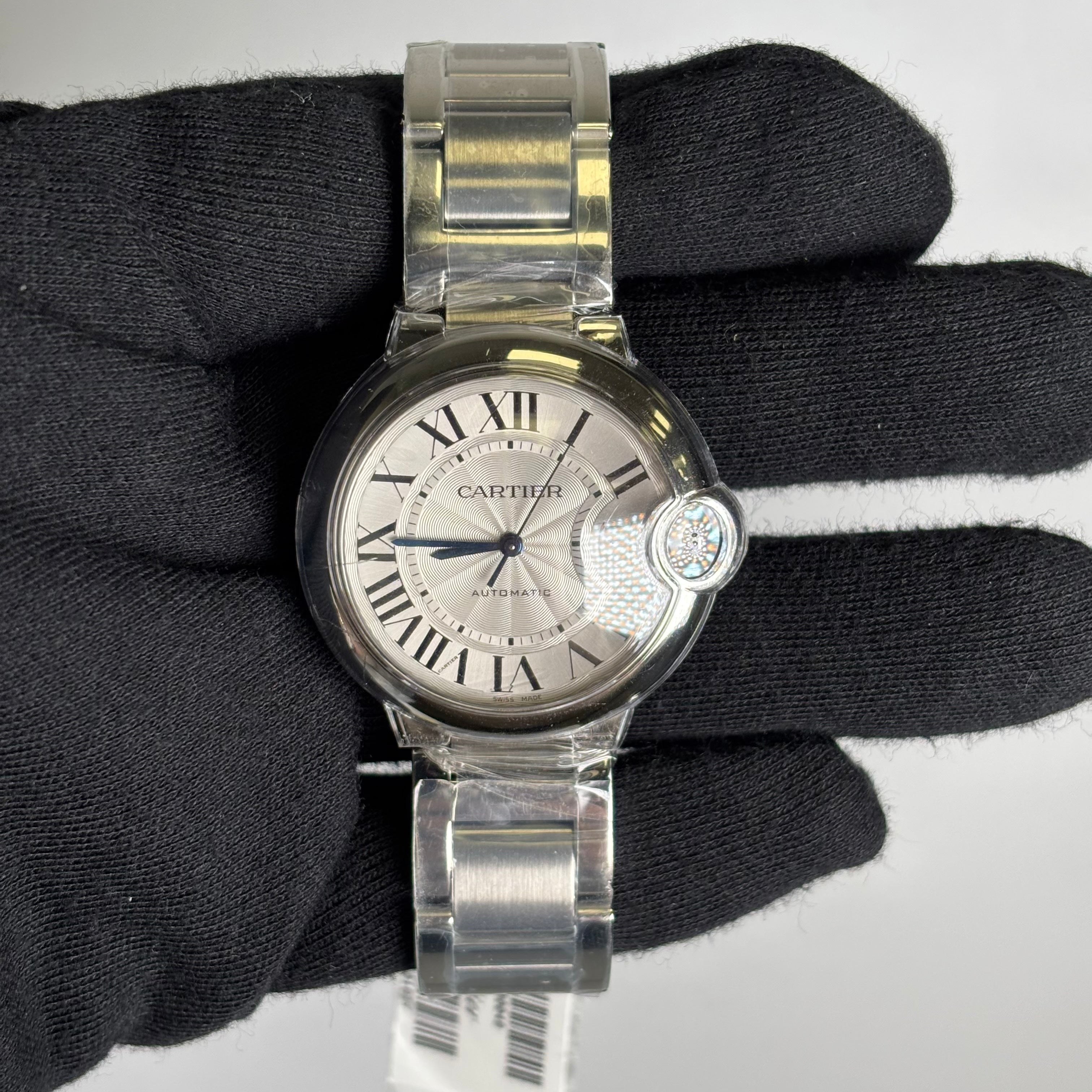 Cartier Ballon Bleu 36mm White Dial Watch Ref# WSBB0048