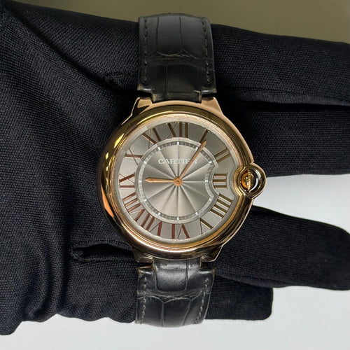 Cartier Ballon Bleu 40mm Grey Dial Watch Ref# W6920089