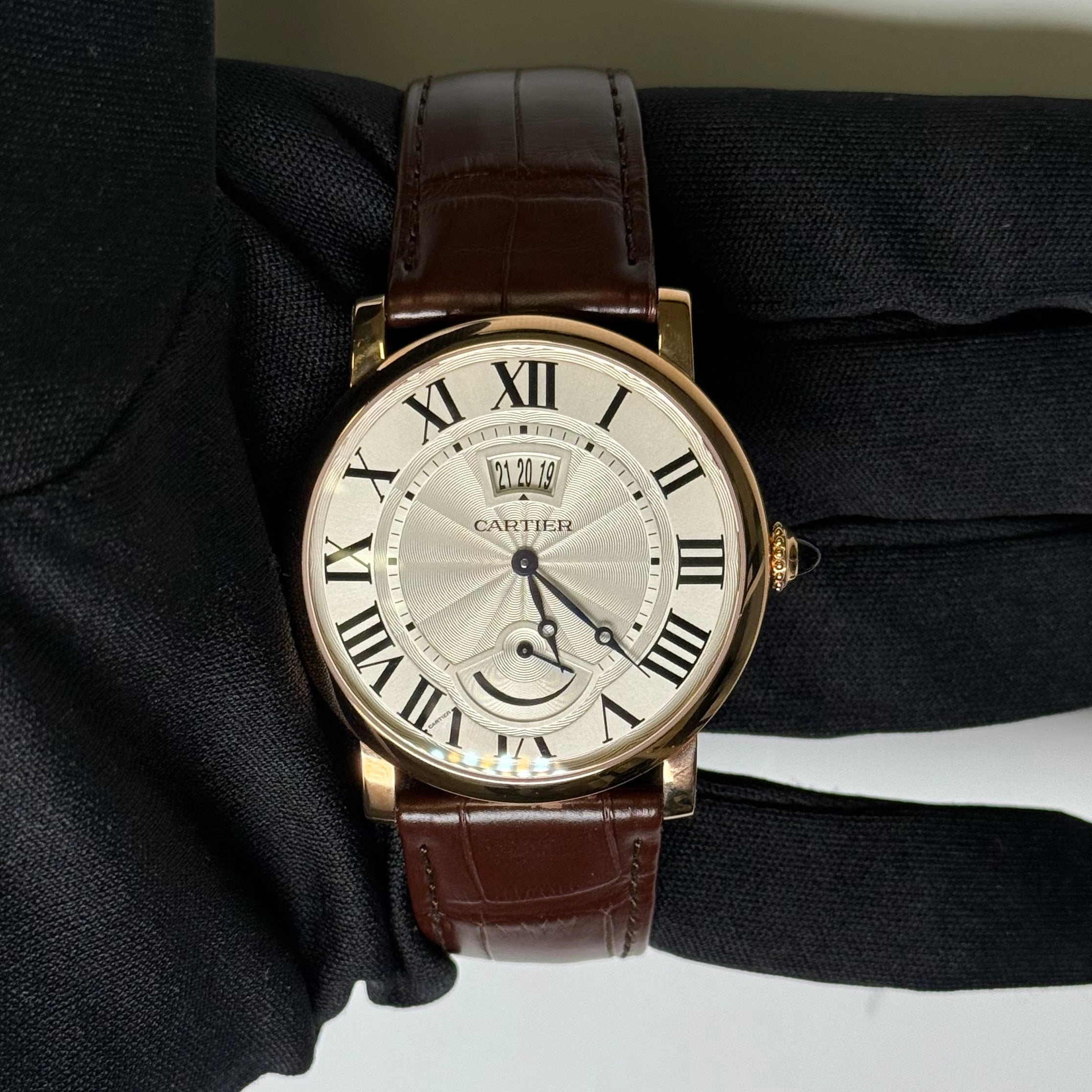 Cartier Rotonde 40mm Silver Dial Watch Ref# W1556252
