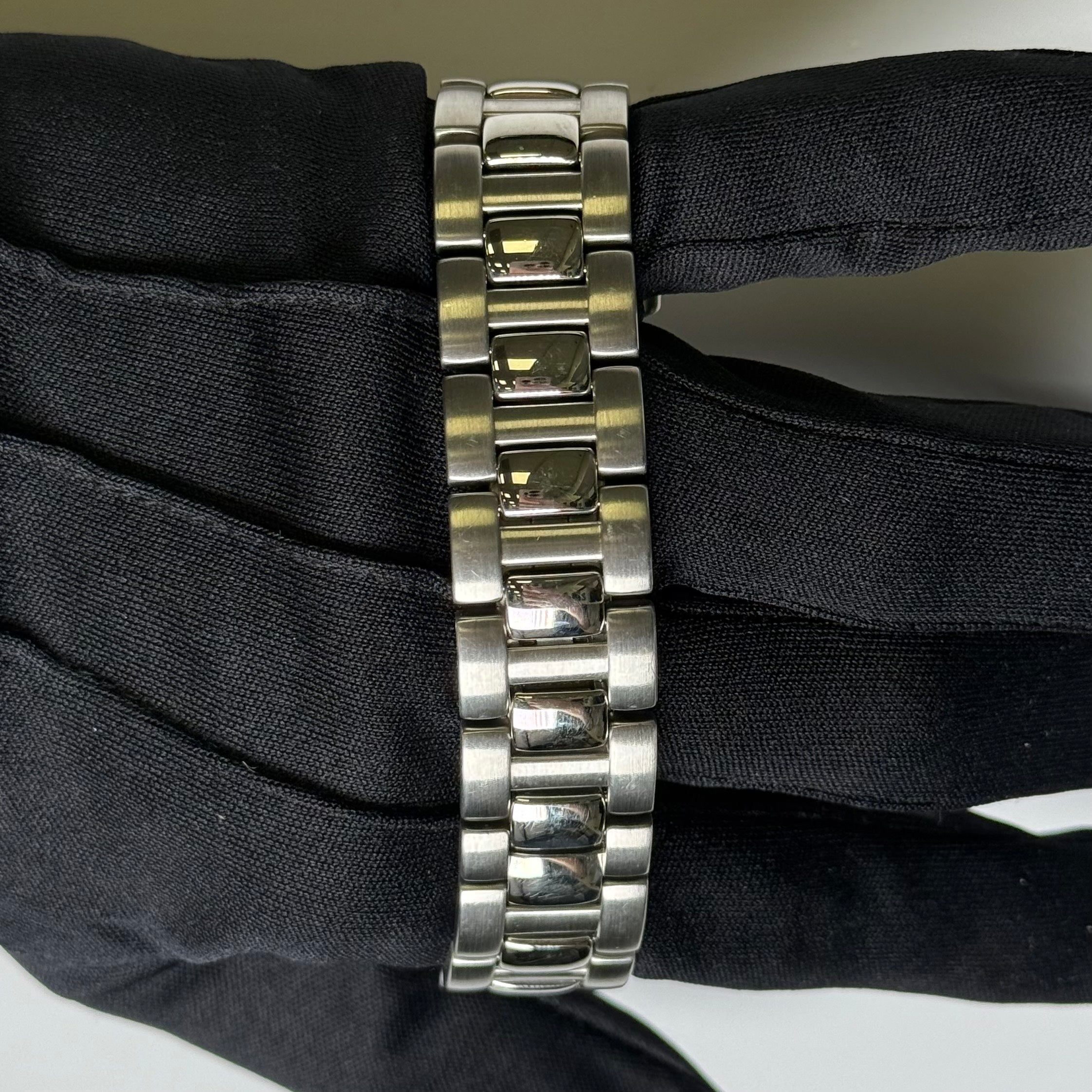 Cartier Pasha 38mm Silver Dial Watch Ref# W31030H3