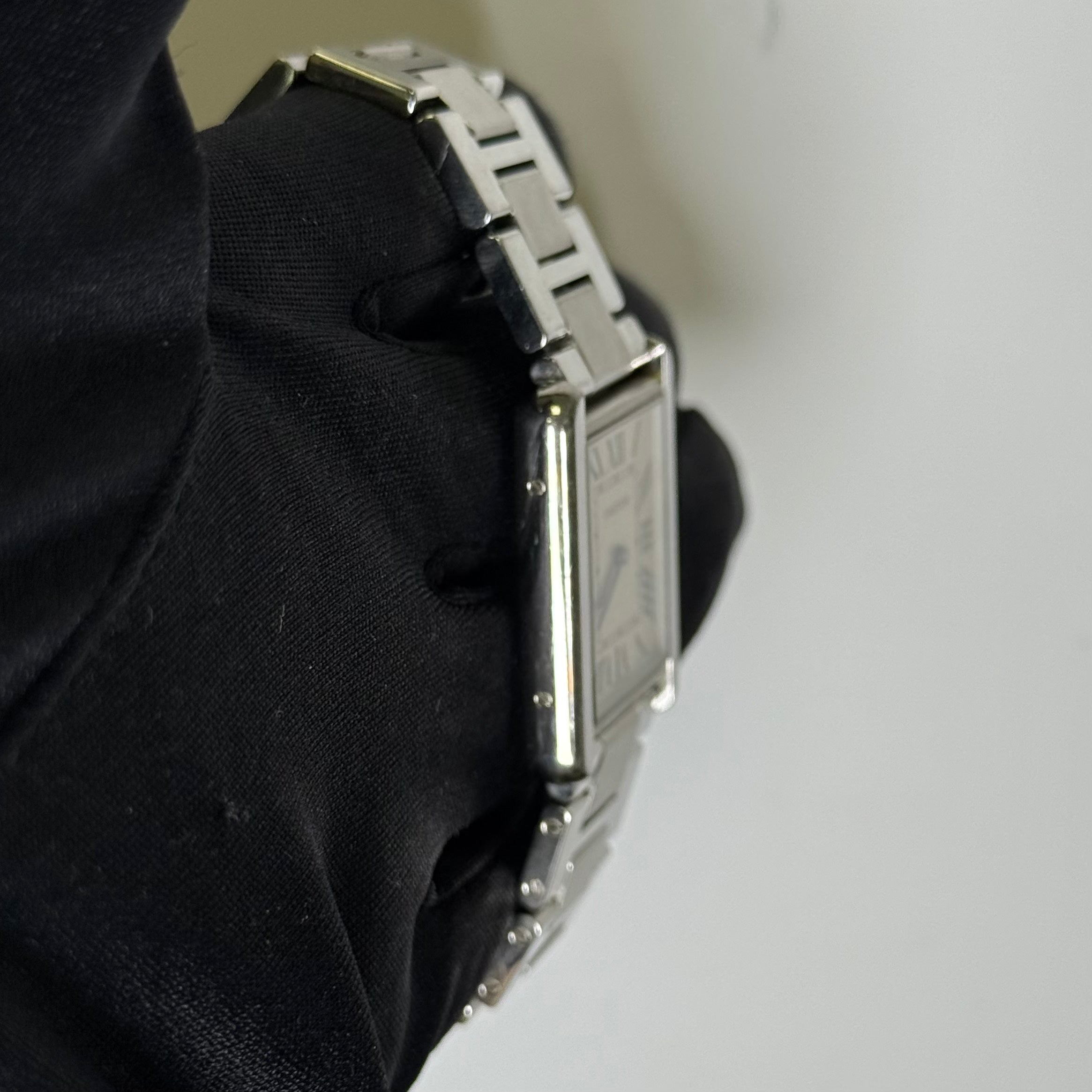 Cartier Tank Solo 34.8mm White Dial Watch Reference #W5200014