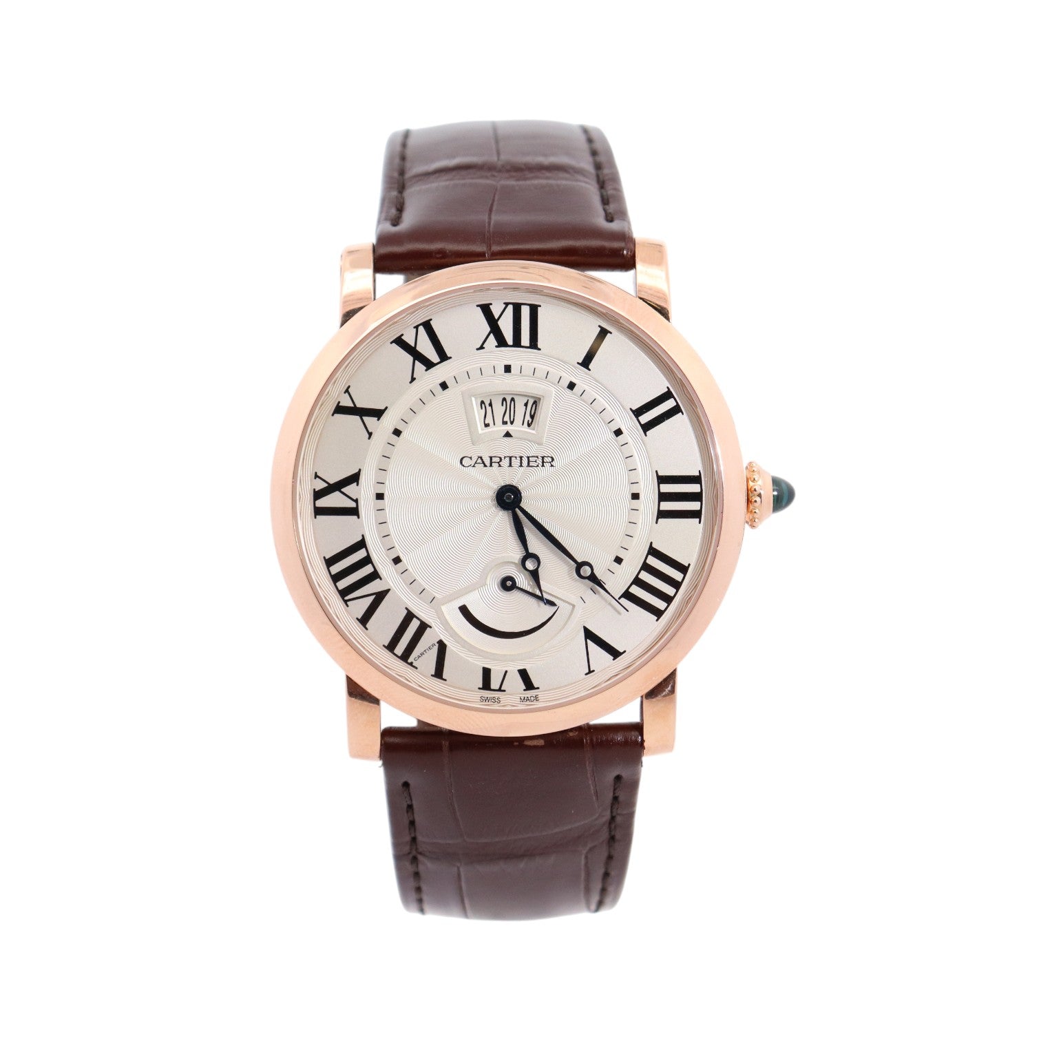 Cartier Rotonde 40mm Silver Dial Watch Ref# W1556252