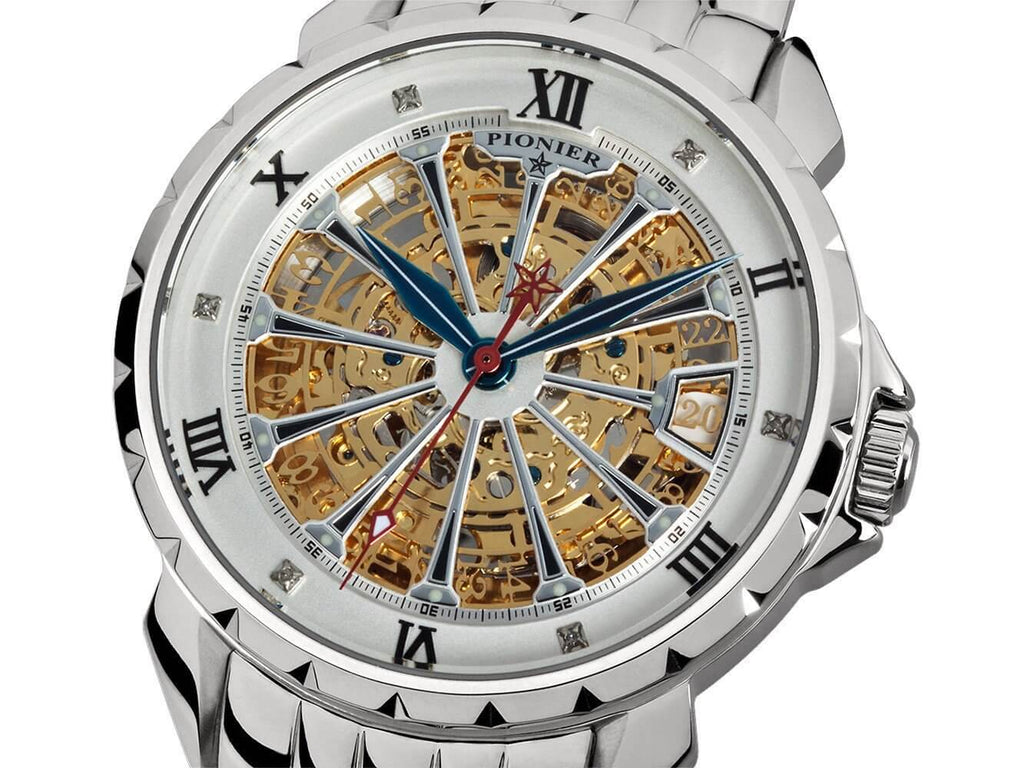 London Diamonds Pionier GM-510-5A | Silver | Made in Germany