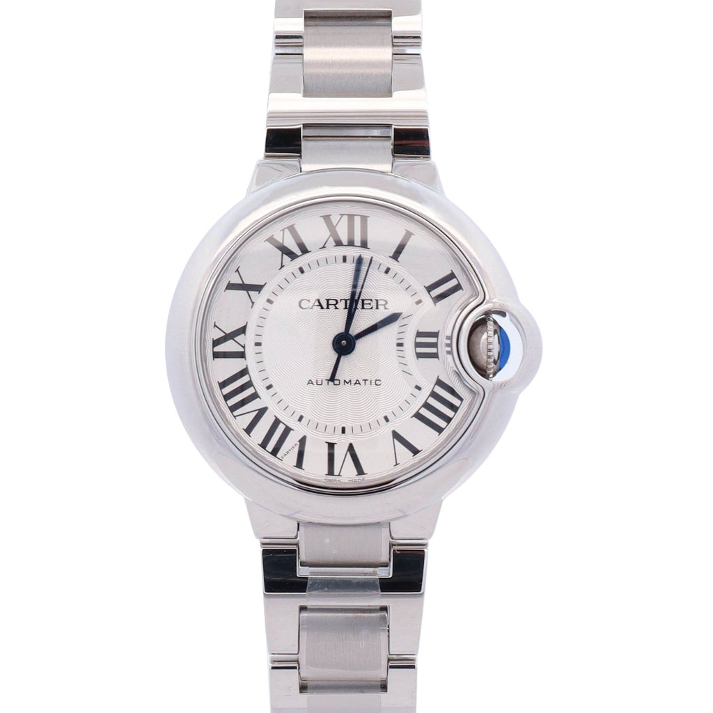 Cartier Ballon Bleu De Cartier Silver Dial Watch Ref# WSBB0044