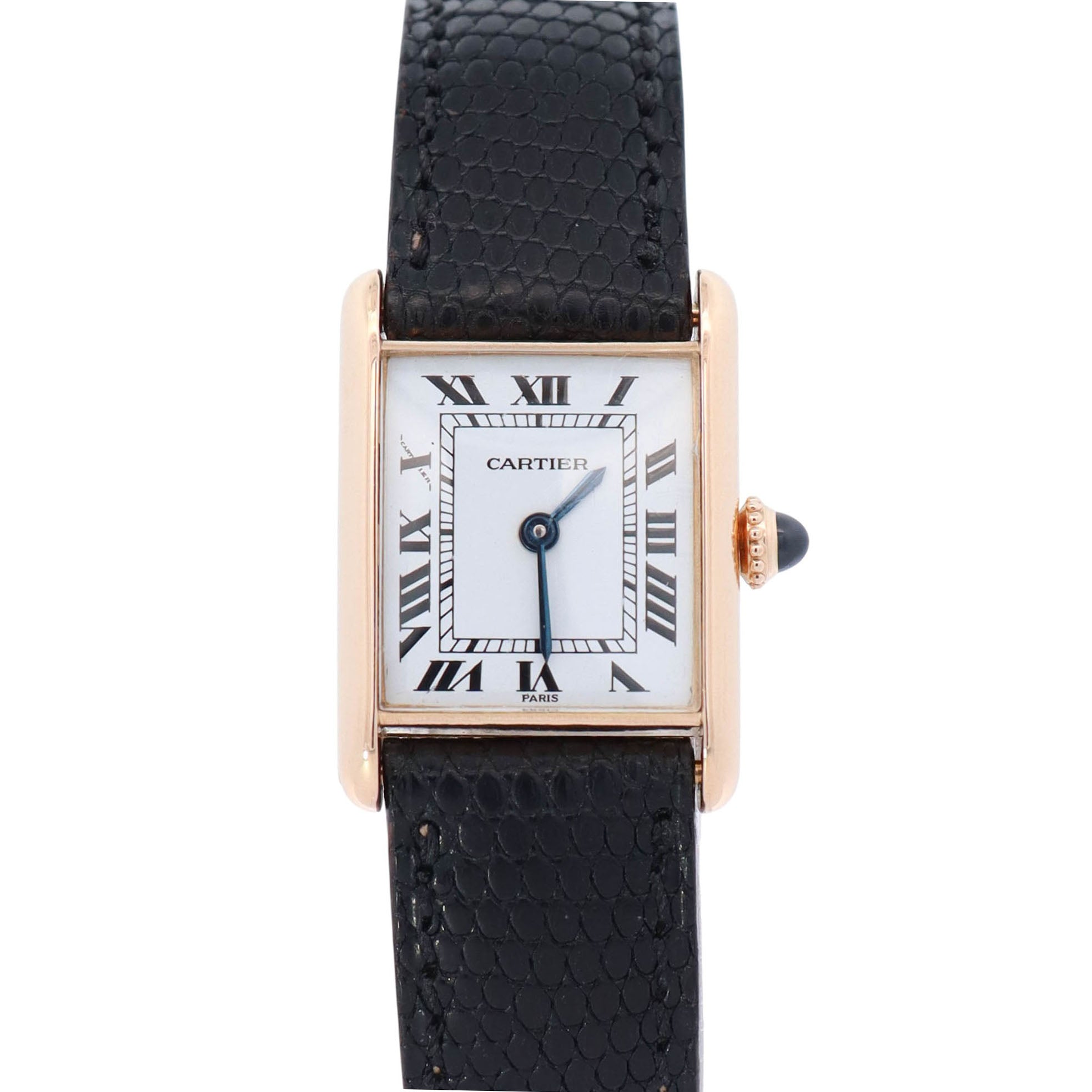 Cartier Tank 18mm White Dial Watch Ref# 88105