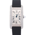 Cartier Tank Americane 27mm Silver Dial Watch Ref# WB702651