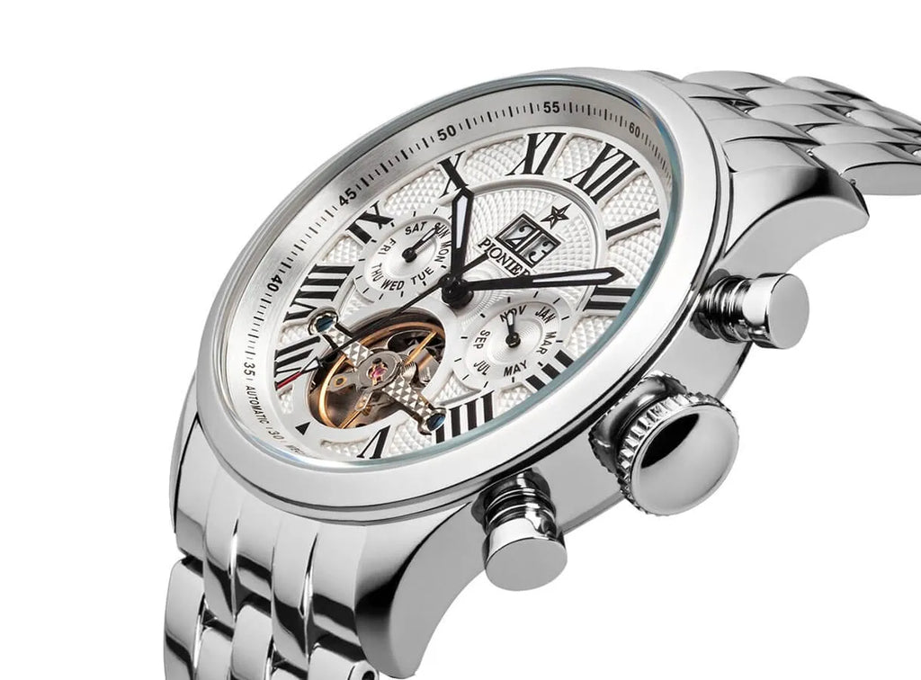 Automatic Havana P7001-10| Silver | Pionier Germany
