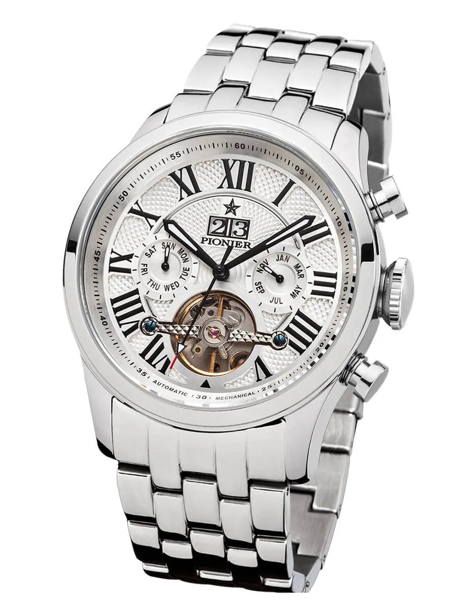 Automatic Havana P7001-10| Silver | Pionier Germany