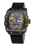 Singapore Theorema - GM-131-6 | Black | Automatic Skeleton Watch