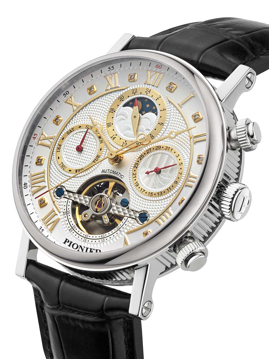 Chicago P7002-1 | Silver |  Automatic Diamonds Pionier Germany