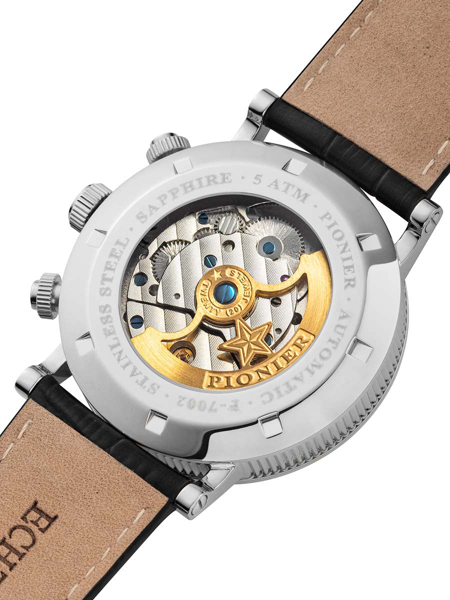 Chicago P7002-2 | Silver | Automatic Diamonds Pionier Germany