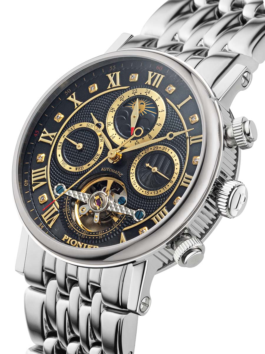 Chicago P7002-7 | Silver |  Automatic Diamonds Pionier Germany