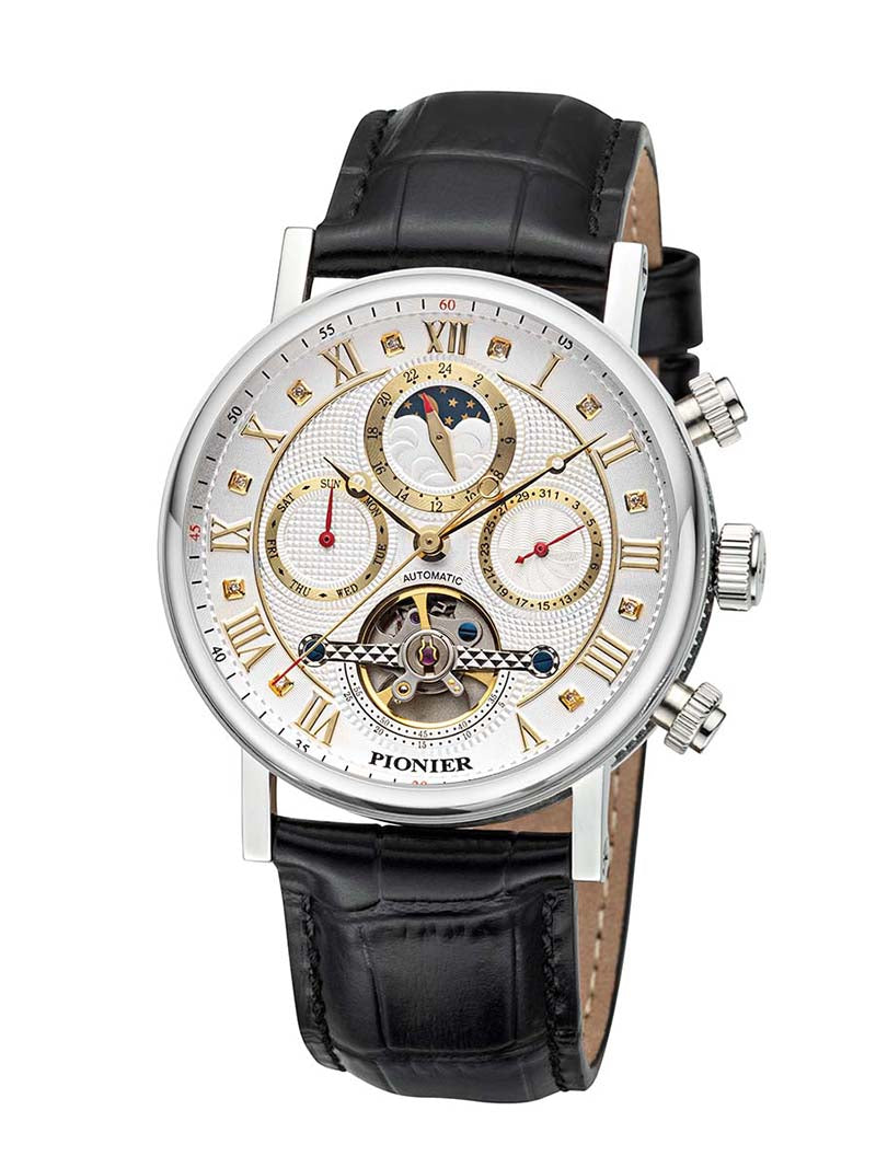 Chicago P7002-1 | Silver |  Automatic Diamonds Pionier Germany