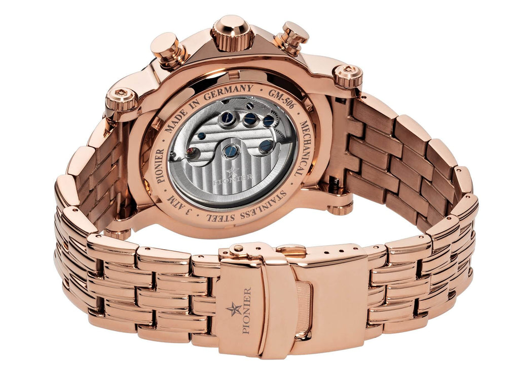 Calendar Automatic Miami by Pionier Germany - GM-506-13 | Rose |