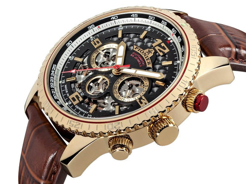 Automatic Barbados by Pionier Germany GM-509-3 | Gold |