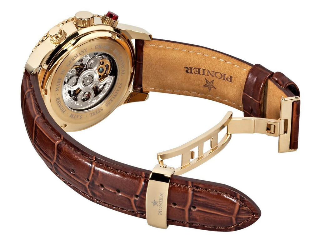 Automatic Barbados by Pionier Germany GM-509-3 | Gold |