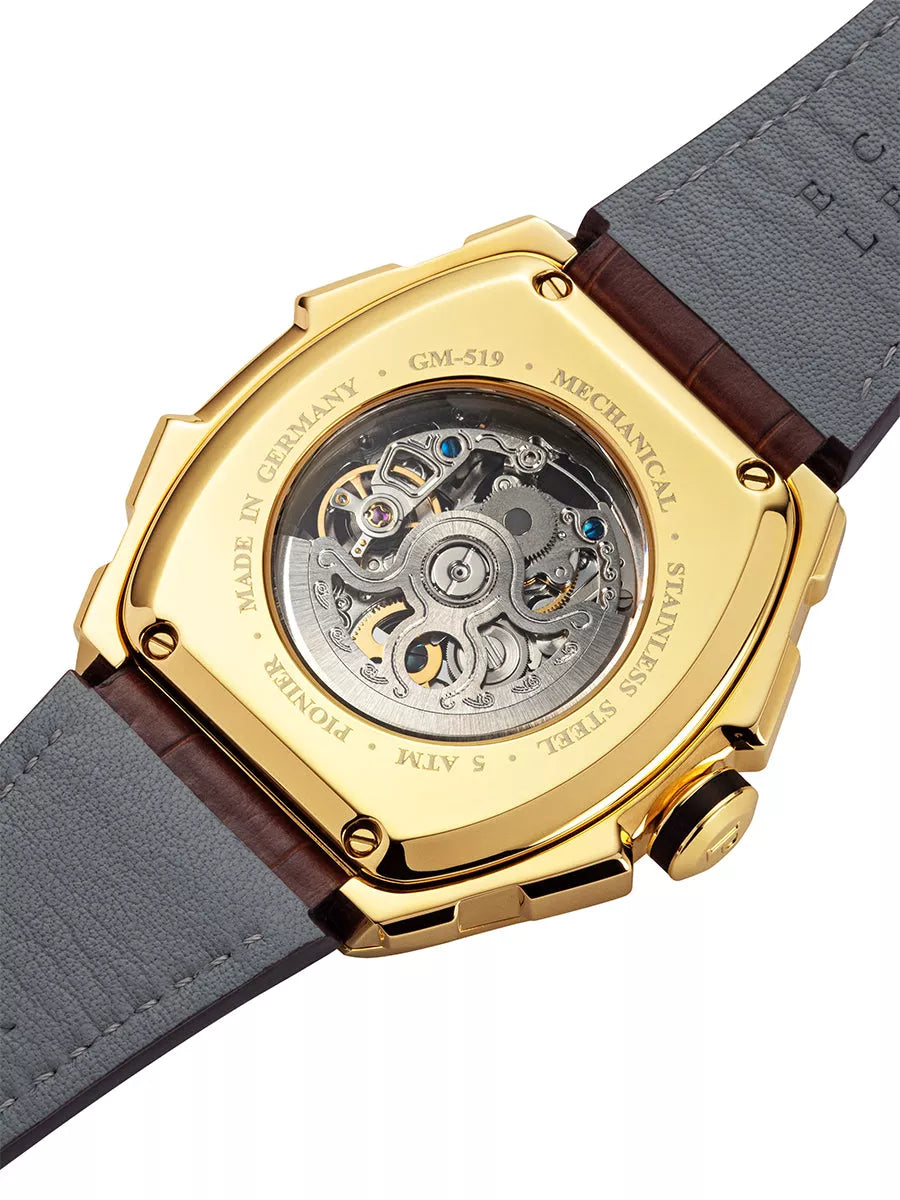 Milano Pionier - GM-519-3 | Gold | Made in Germany Automatic Watch