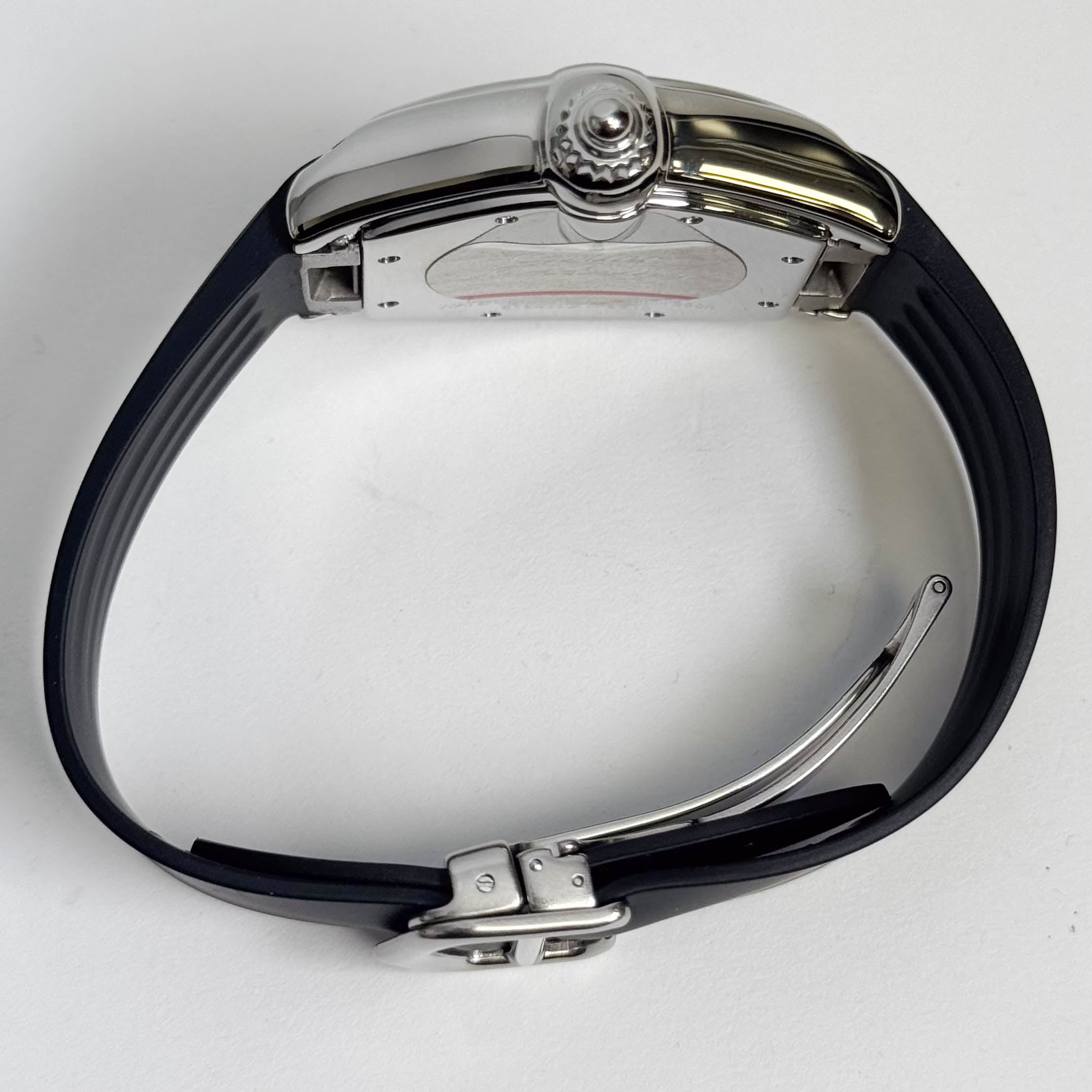 Cartier Roadster 35mm Silver Dial Watch Ref# W62025V3