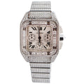 Cartier Santos 41mm White Dial Watch Ref# W20090X8