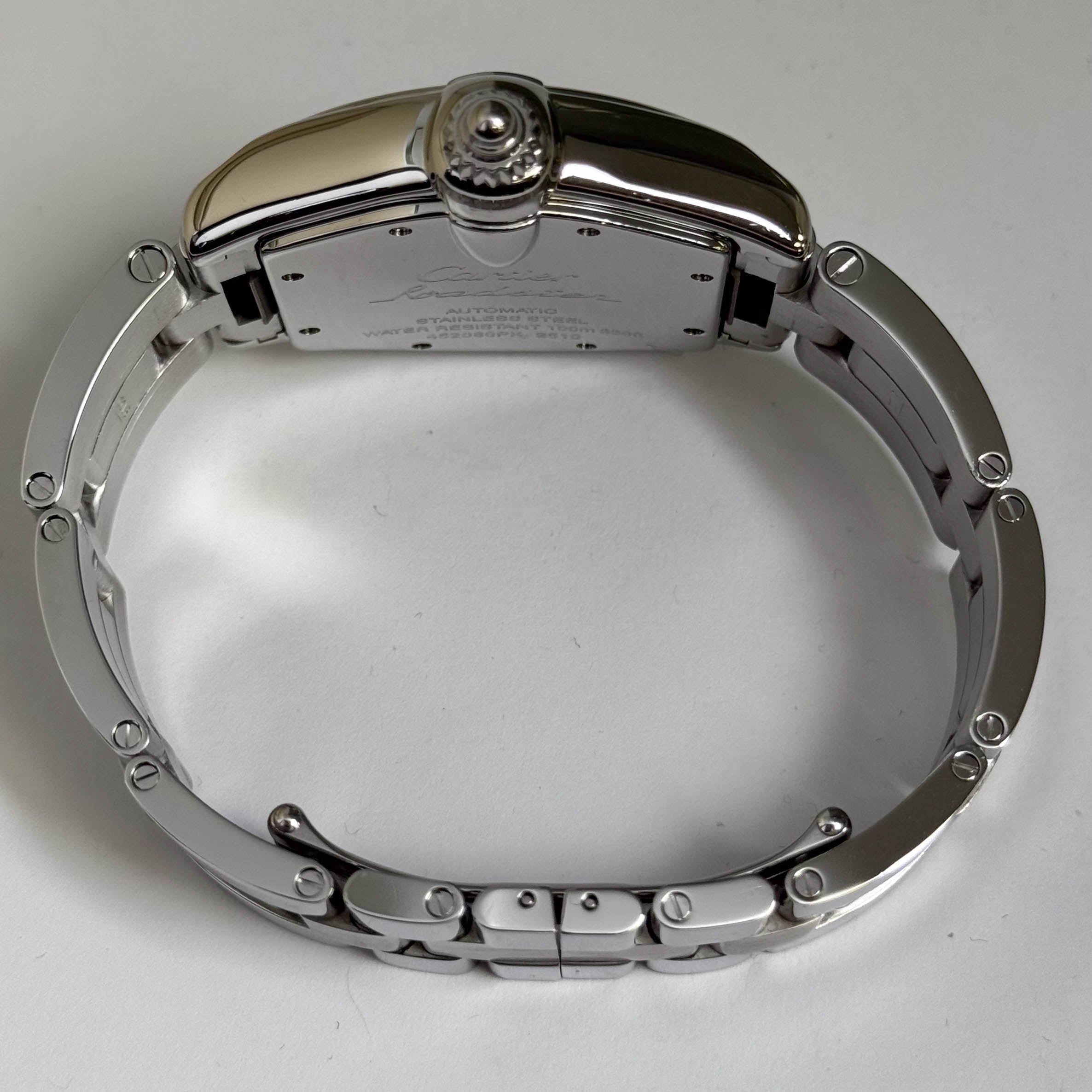 Cartier Roadster 37mm Black Dial Watch Ref# W62041V3
