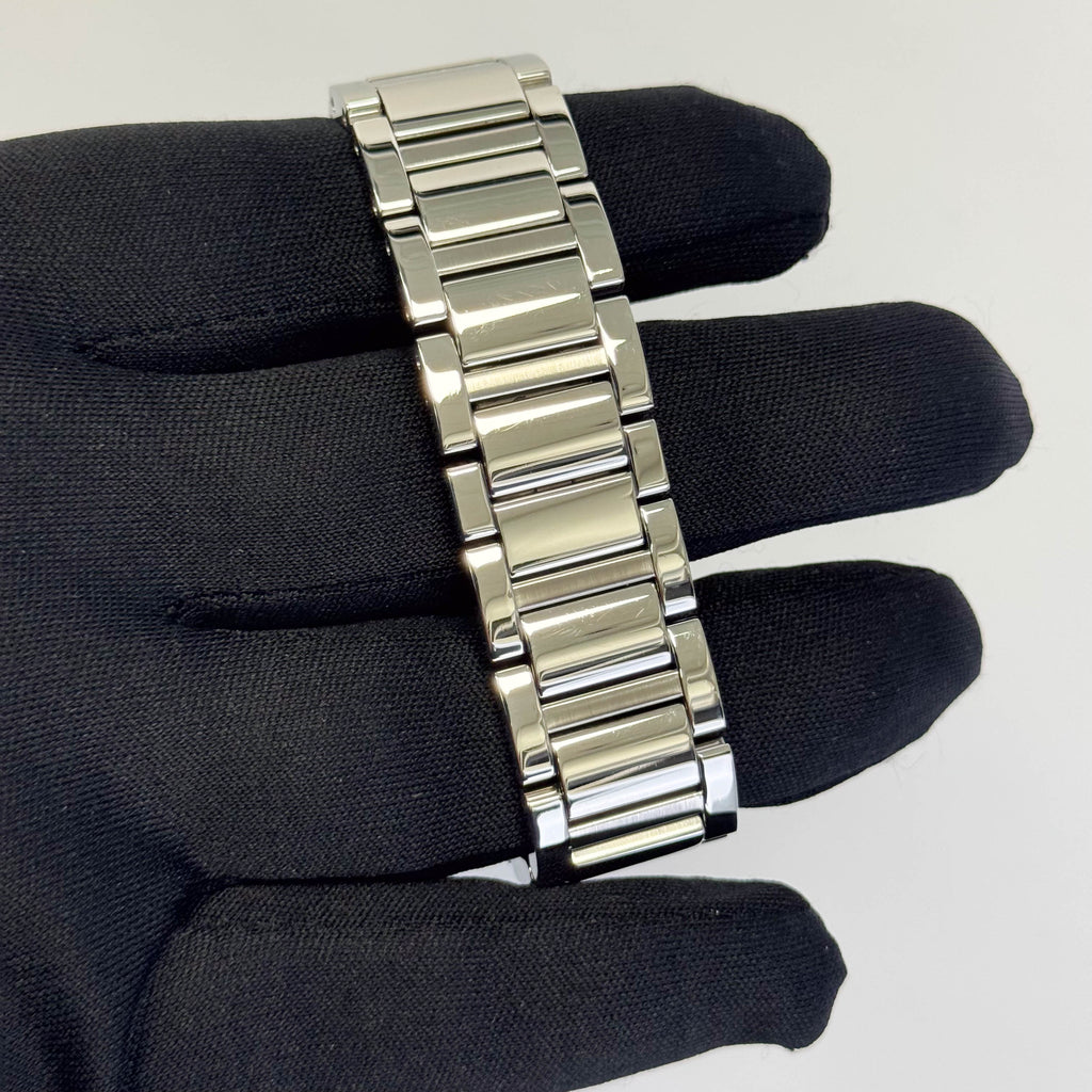 Cartier Tank Must 22mm White Roman Dial Watch Ref# WSTA0107