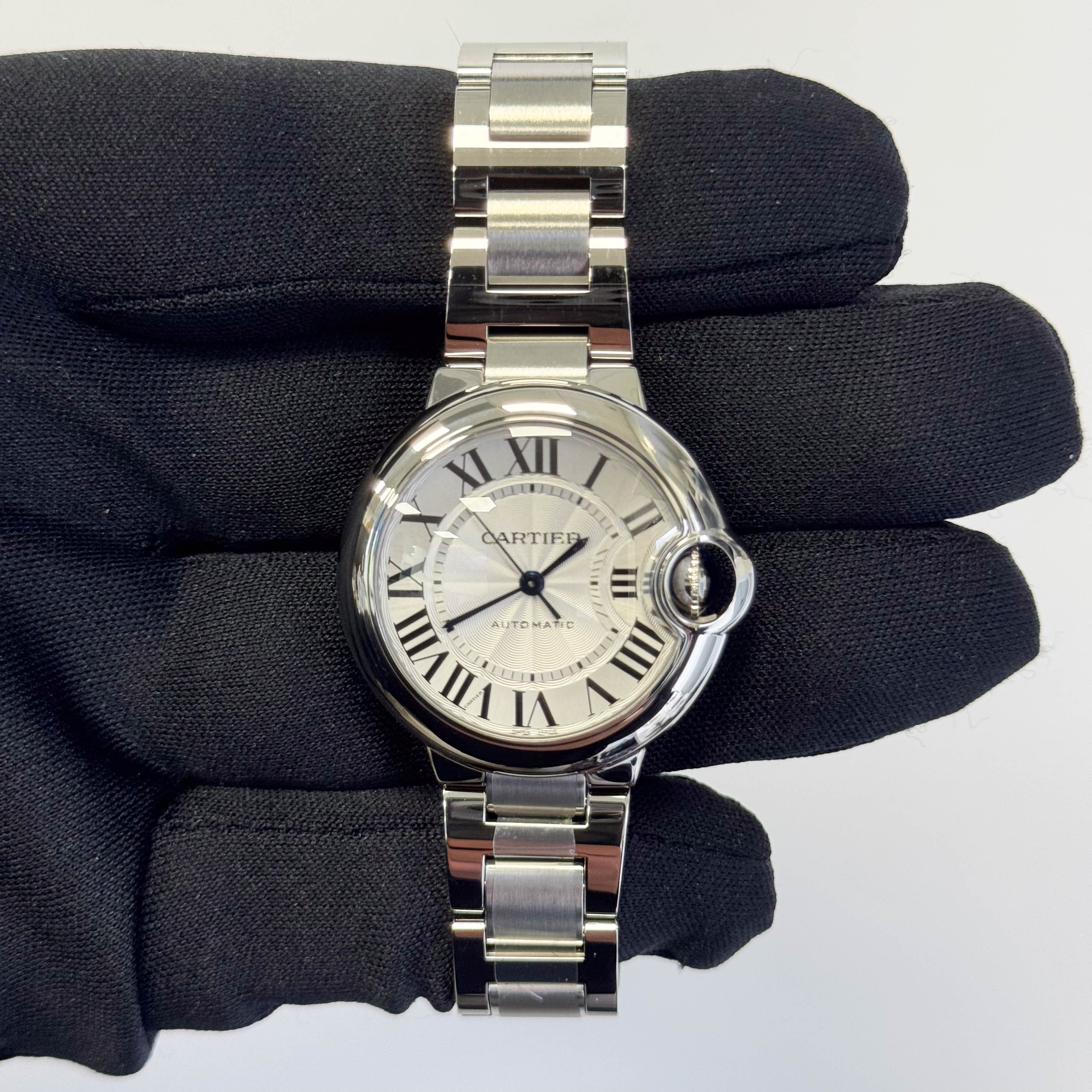Cartier Ballon Bleu De Cartier Silver Dial Watch Ref# WSBB0044
