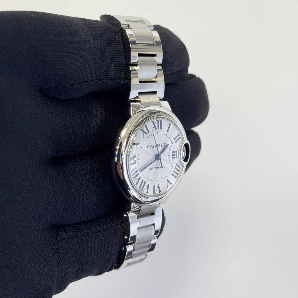 Cartier Ballon Bleu De Cartier Silver Dial Watch Ref# WSBB0044