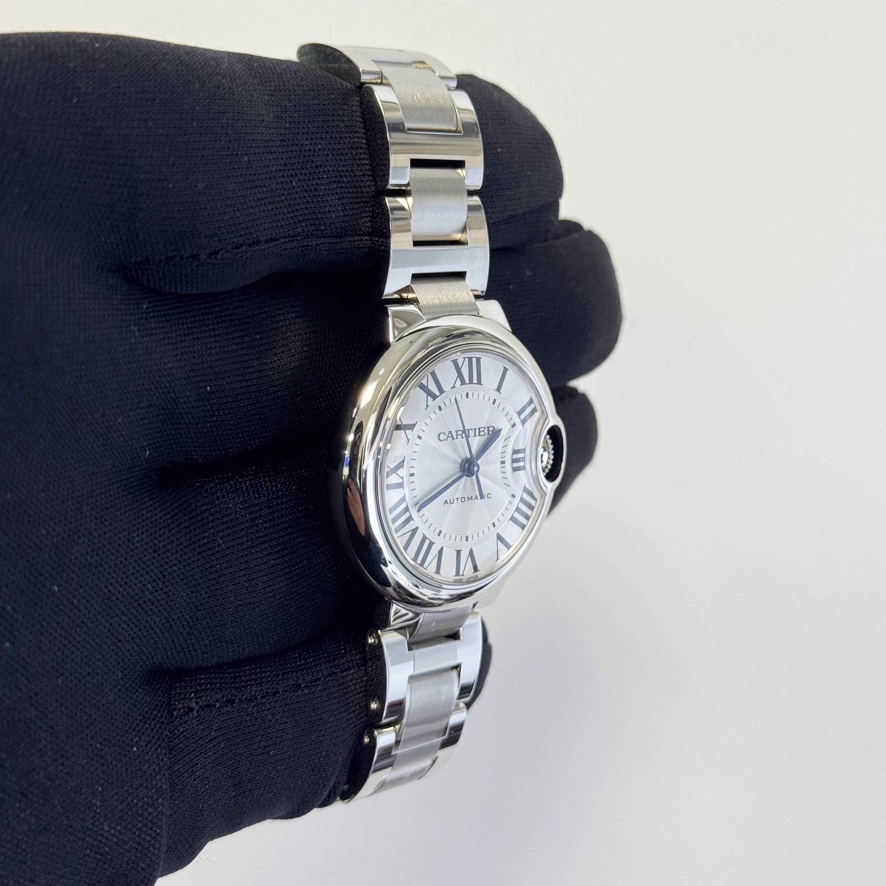 Cartier Ballon Bleu De Cartier Silver Dial Watch Ref# WSBB0044