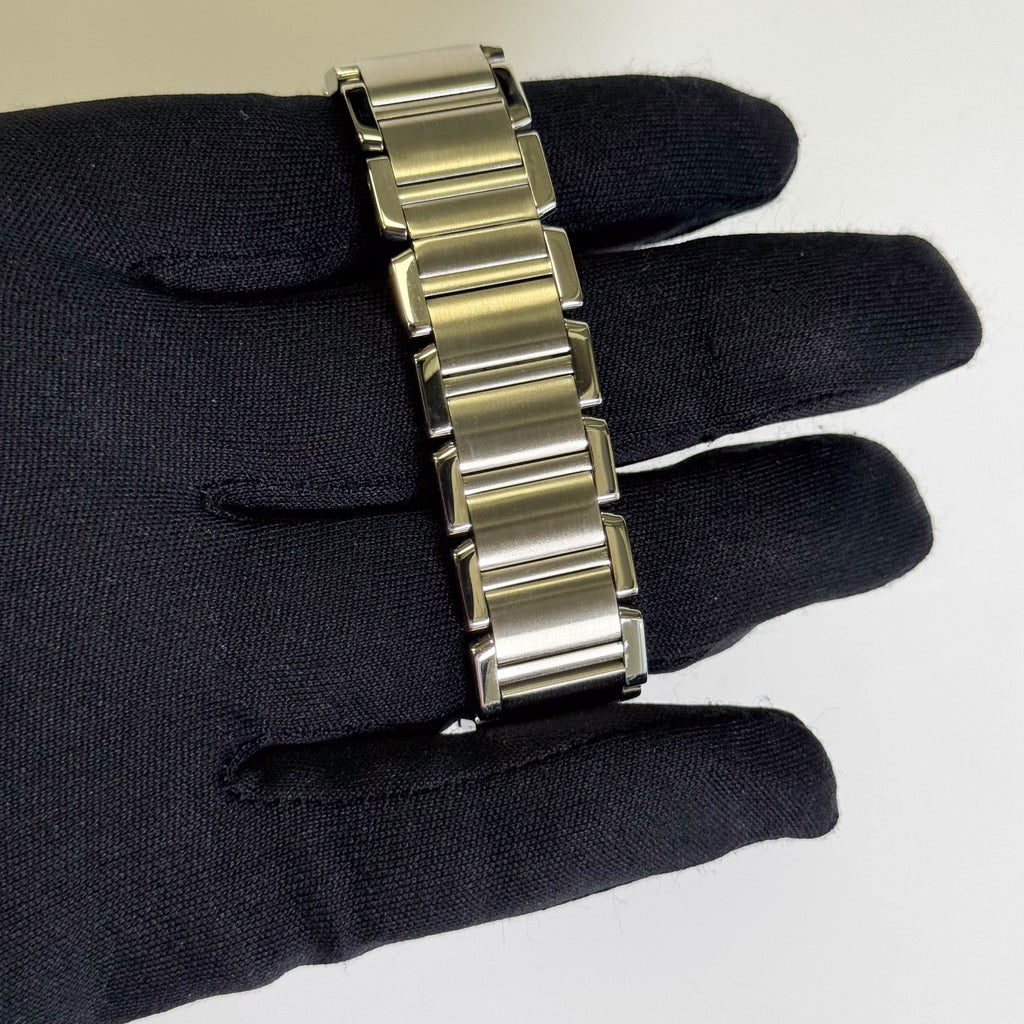 Cartier Tank 25mm White Dial Watch Ref# W51011Q3