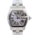 Cartier Roadster 38mm Silver Dial Watch Ref# W62032X6