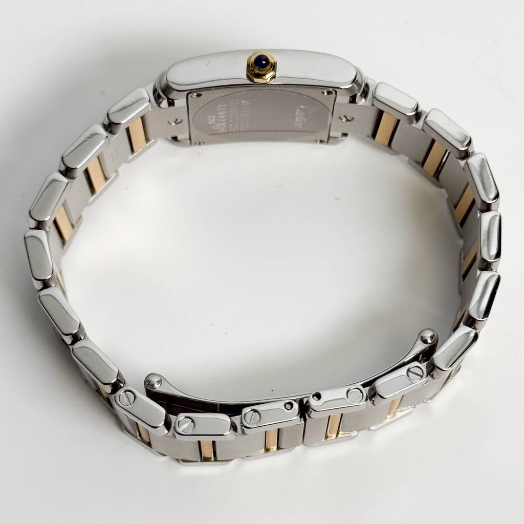 Cartier Tank 20mm White Dial Watch Ref# W51007Q4