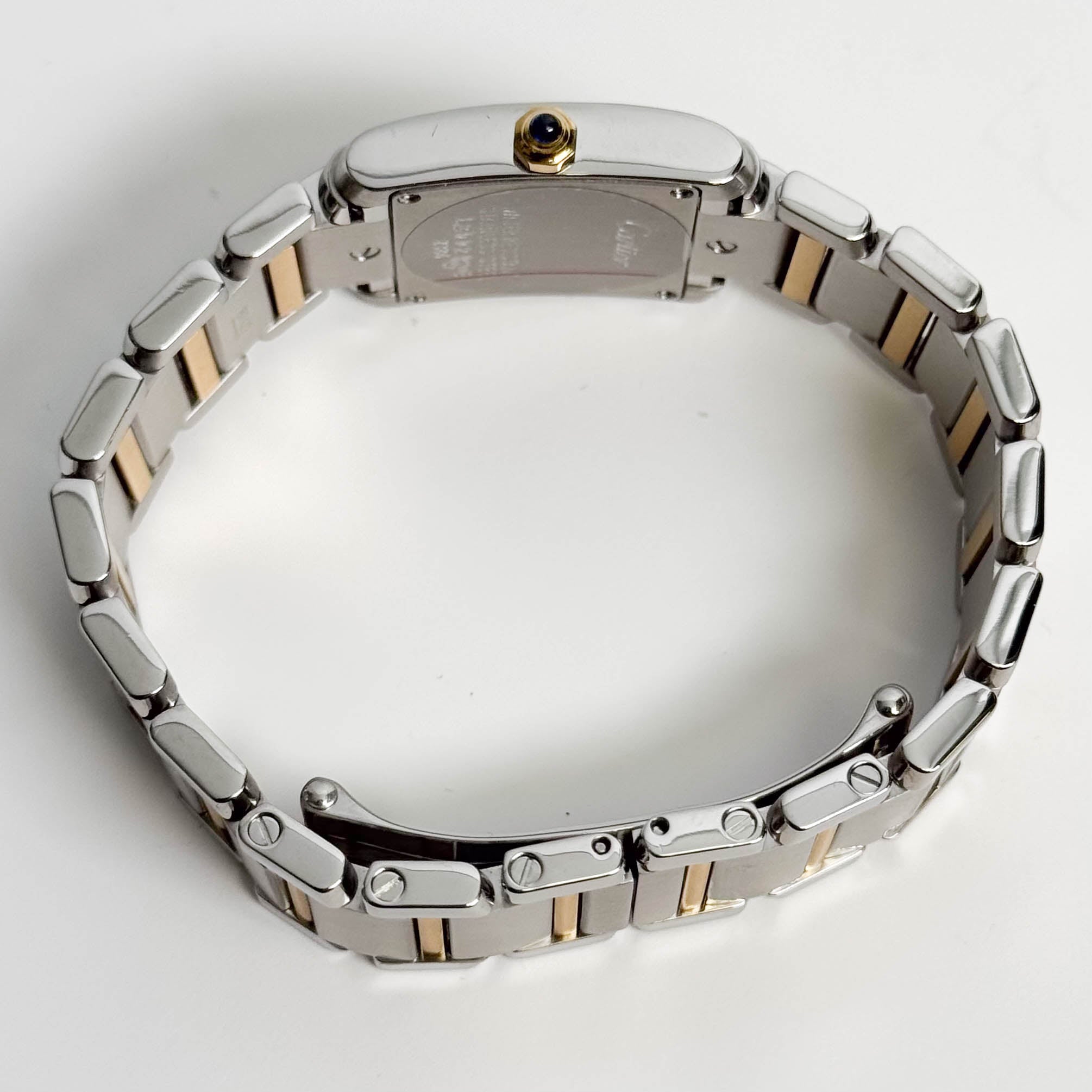 Cartier Tank 20mm White Dial Watch Ref# W51007Q4