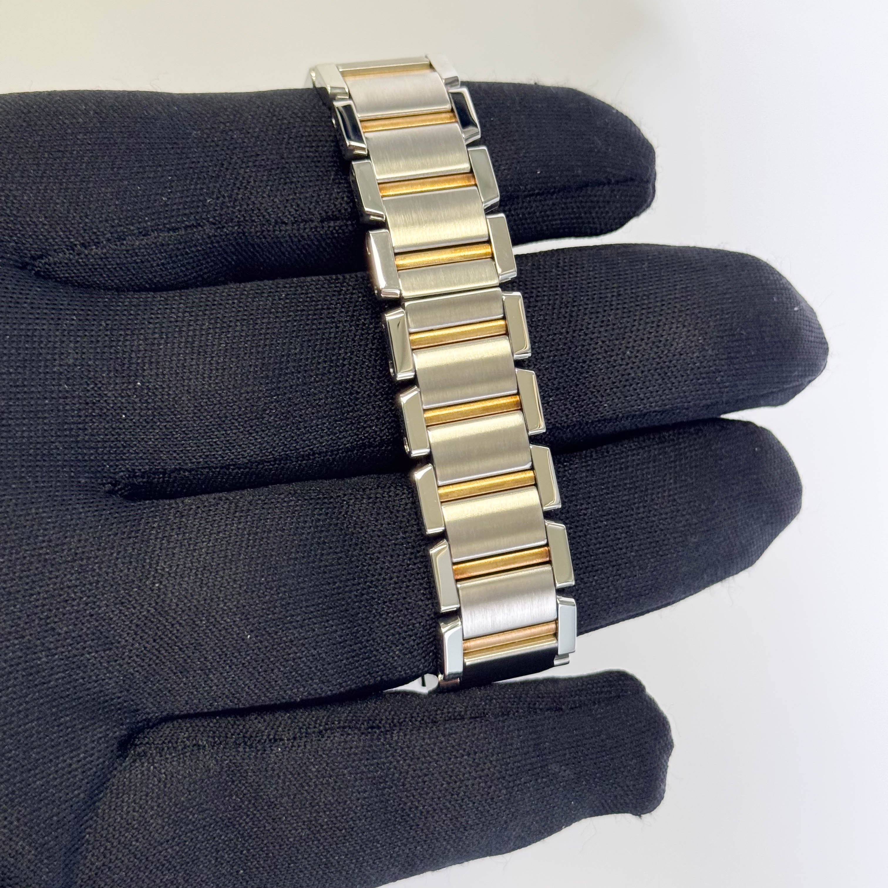 Cartier Tank 20mm White Dial Watch Ref# W51007Q4
