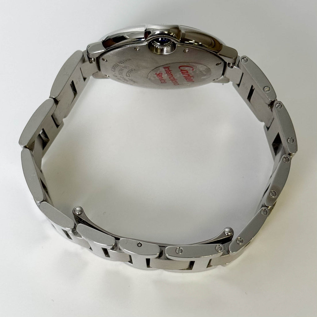 Cartier Ballon Bleu 36mm Silver Dial Watch Ref# W69011Z4