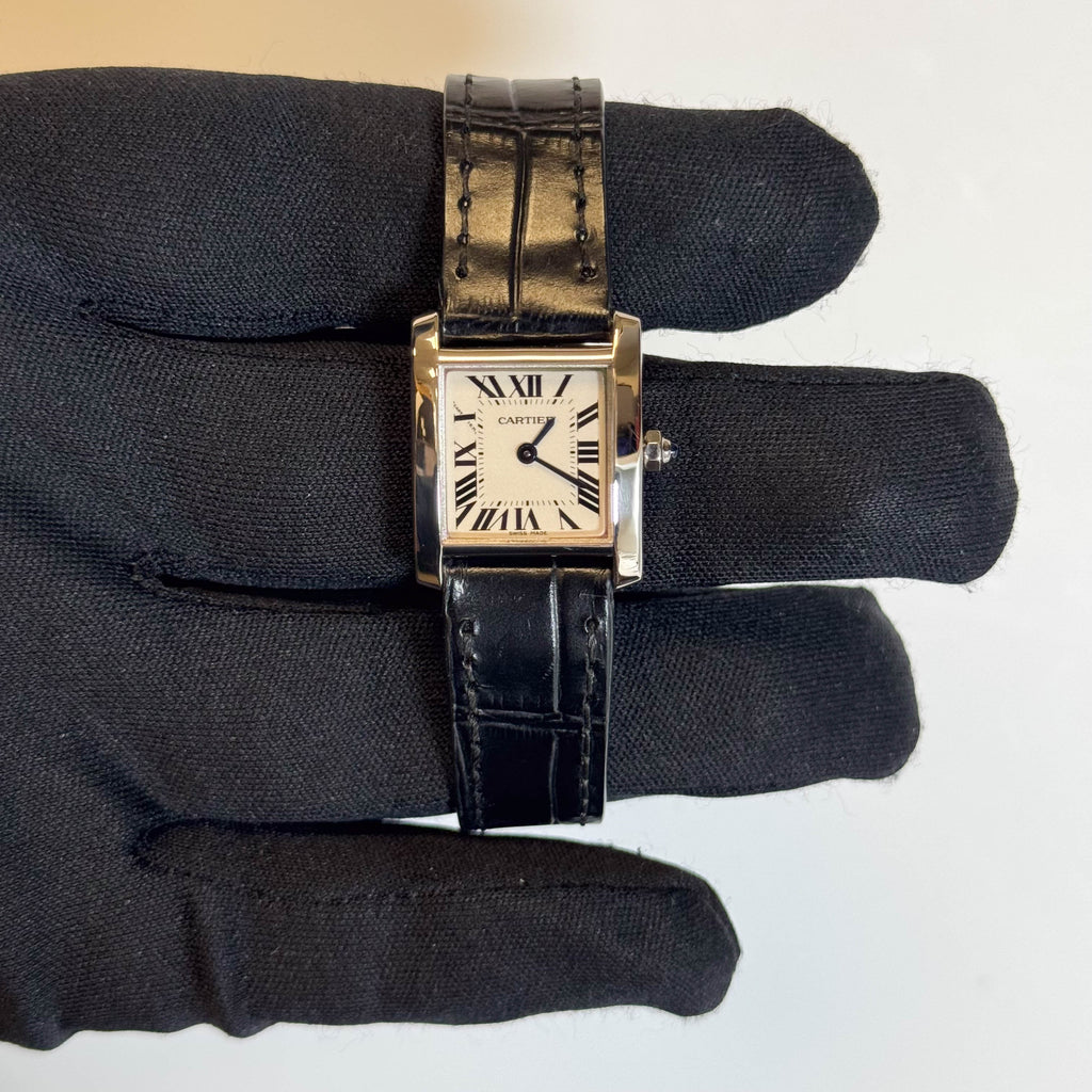 Cartier Francaise 18 mm Ivory Dial Watch Ref# W700023J