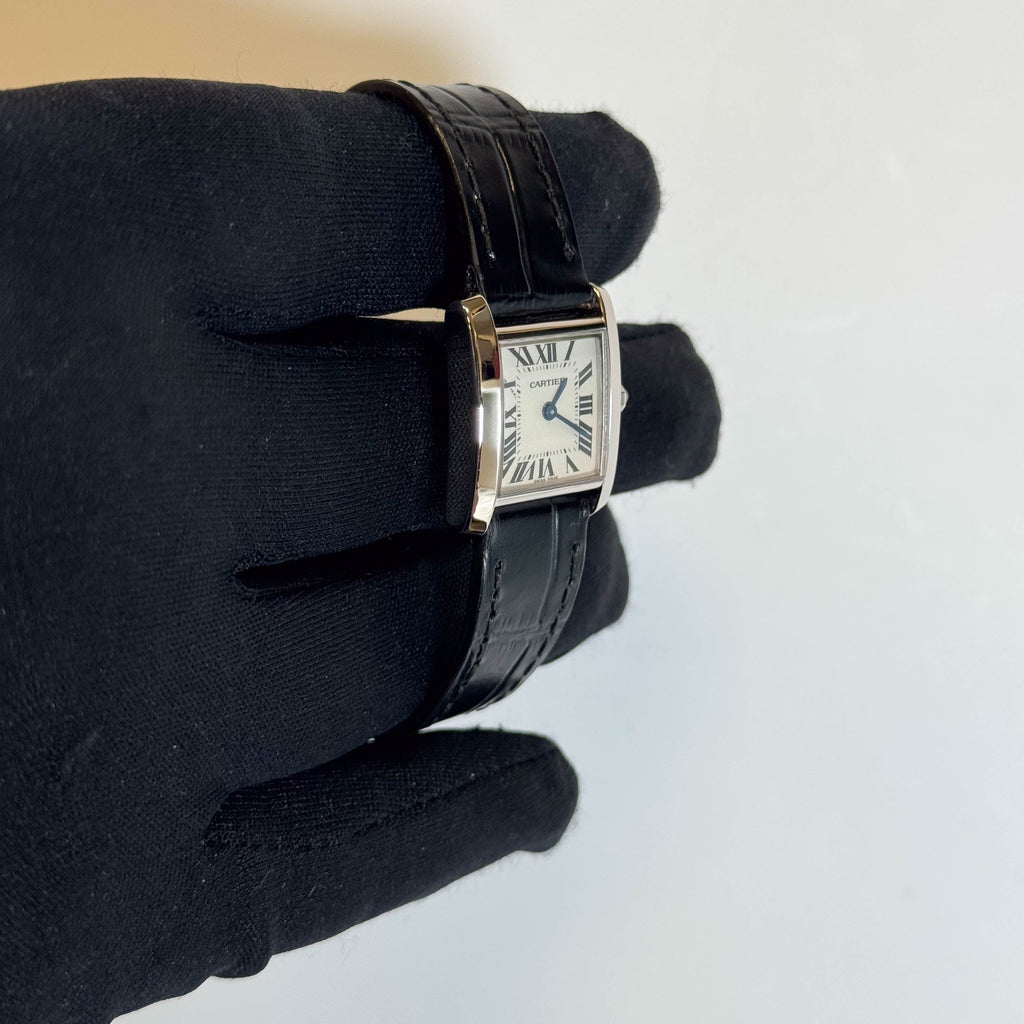 Cartier Francaise 18 mm Ivory Dial Watch Ref# W700023J