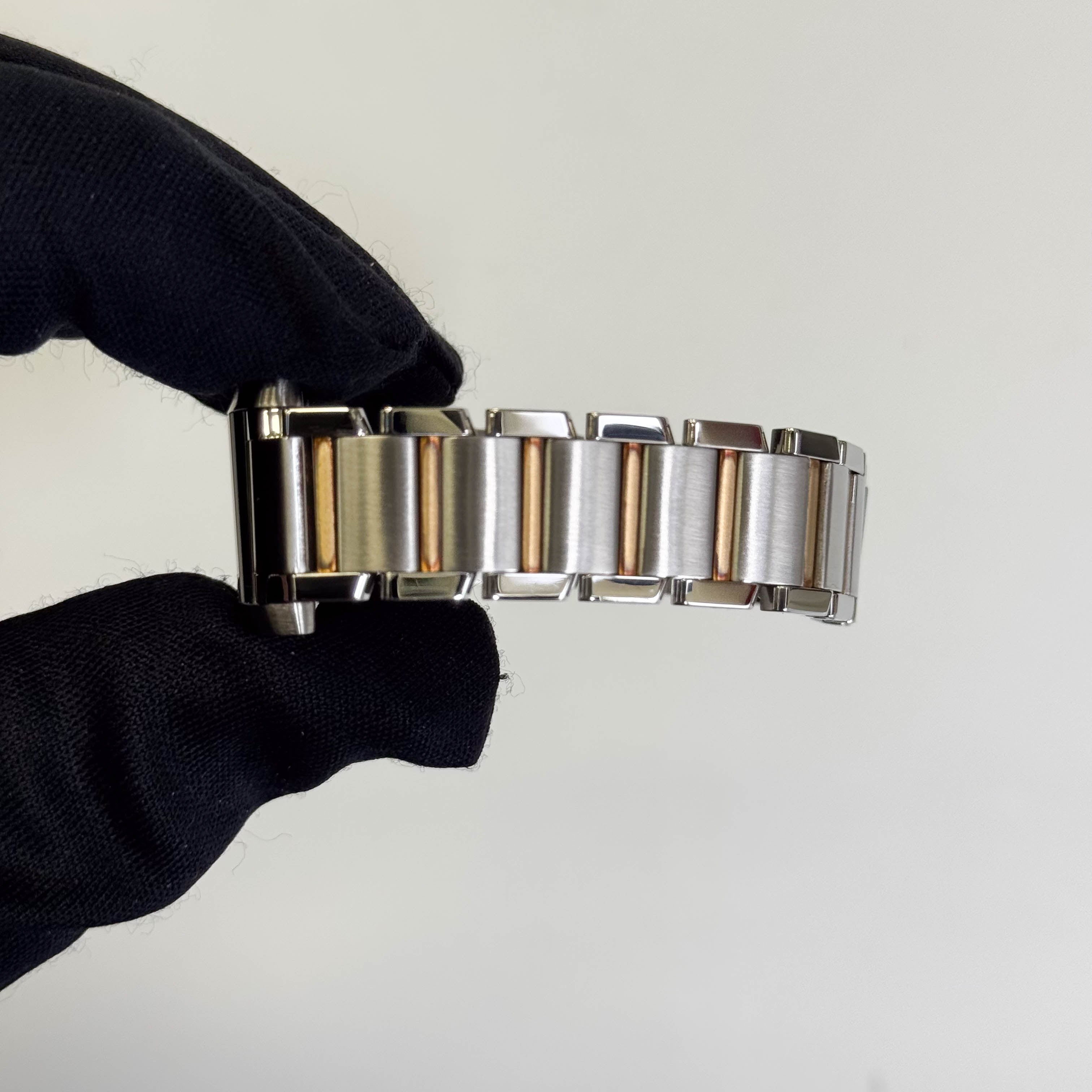 Cartier Tank 20mm White Dial Watch Ref# W51007Q4