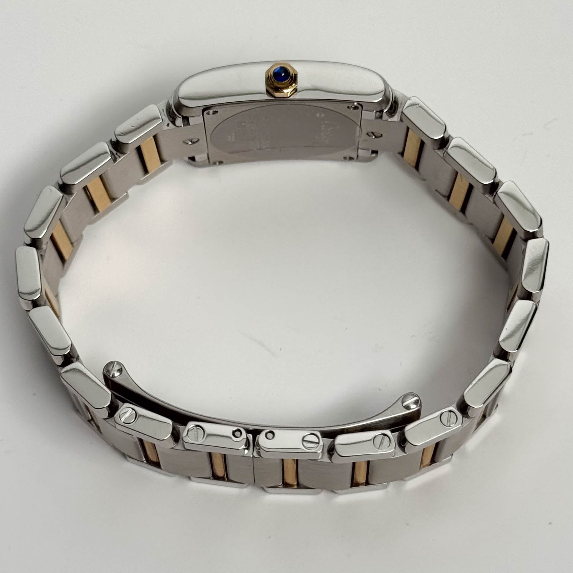 Cartier Tank 20mm White Dial Watch Ref# W51007Q4