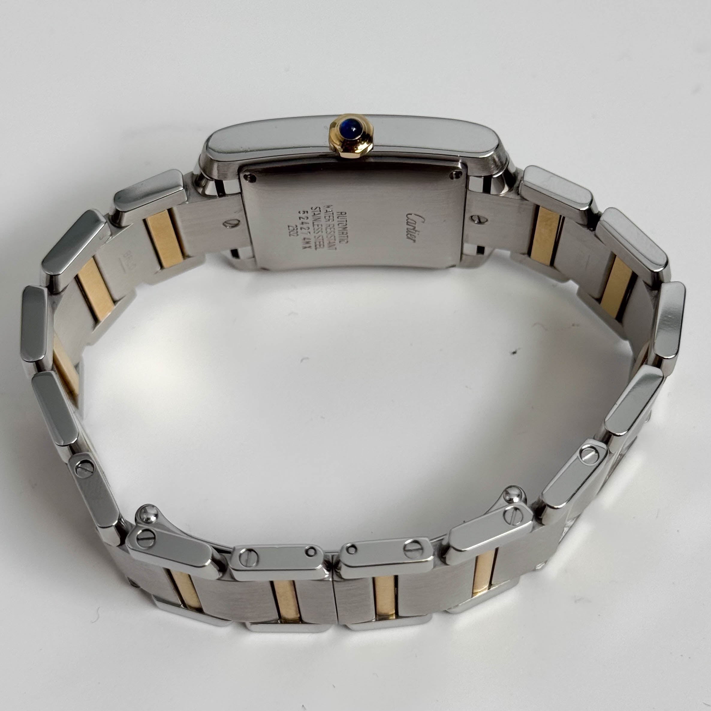Cartier Tank Francaise 25mm Ivory Dial Watch Ref#W51005Q4