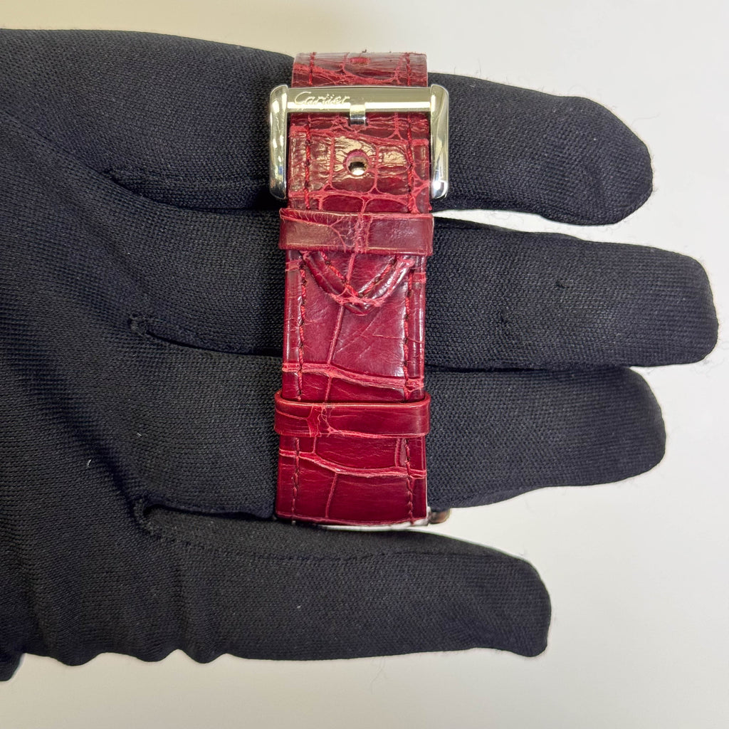 Cartier Tank Divan XL 38mm Silver Dial Watch Ref# W6301455