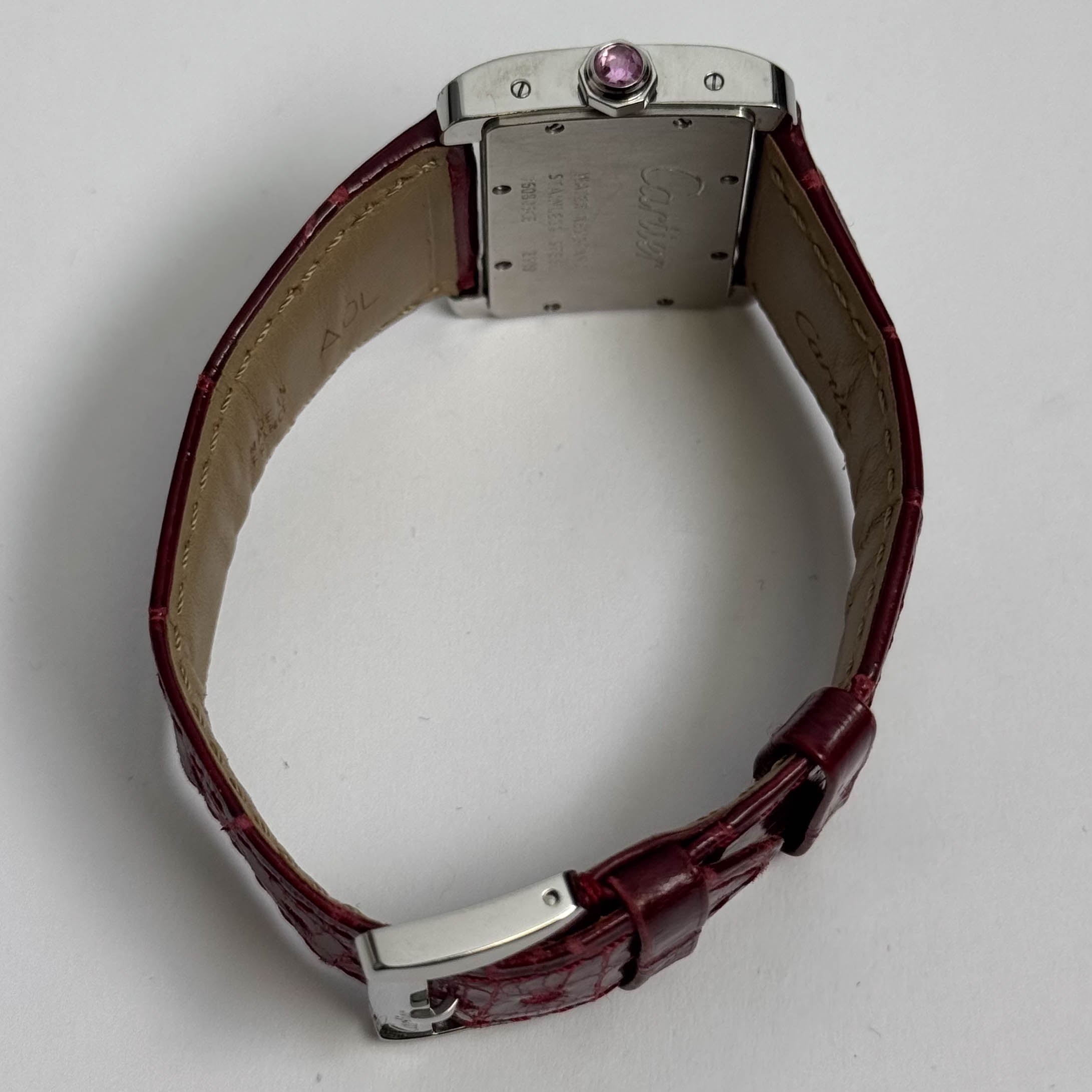 Cartier Tank Divan XL 38mm Silver Dial Watch Ref# W6301455