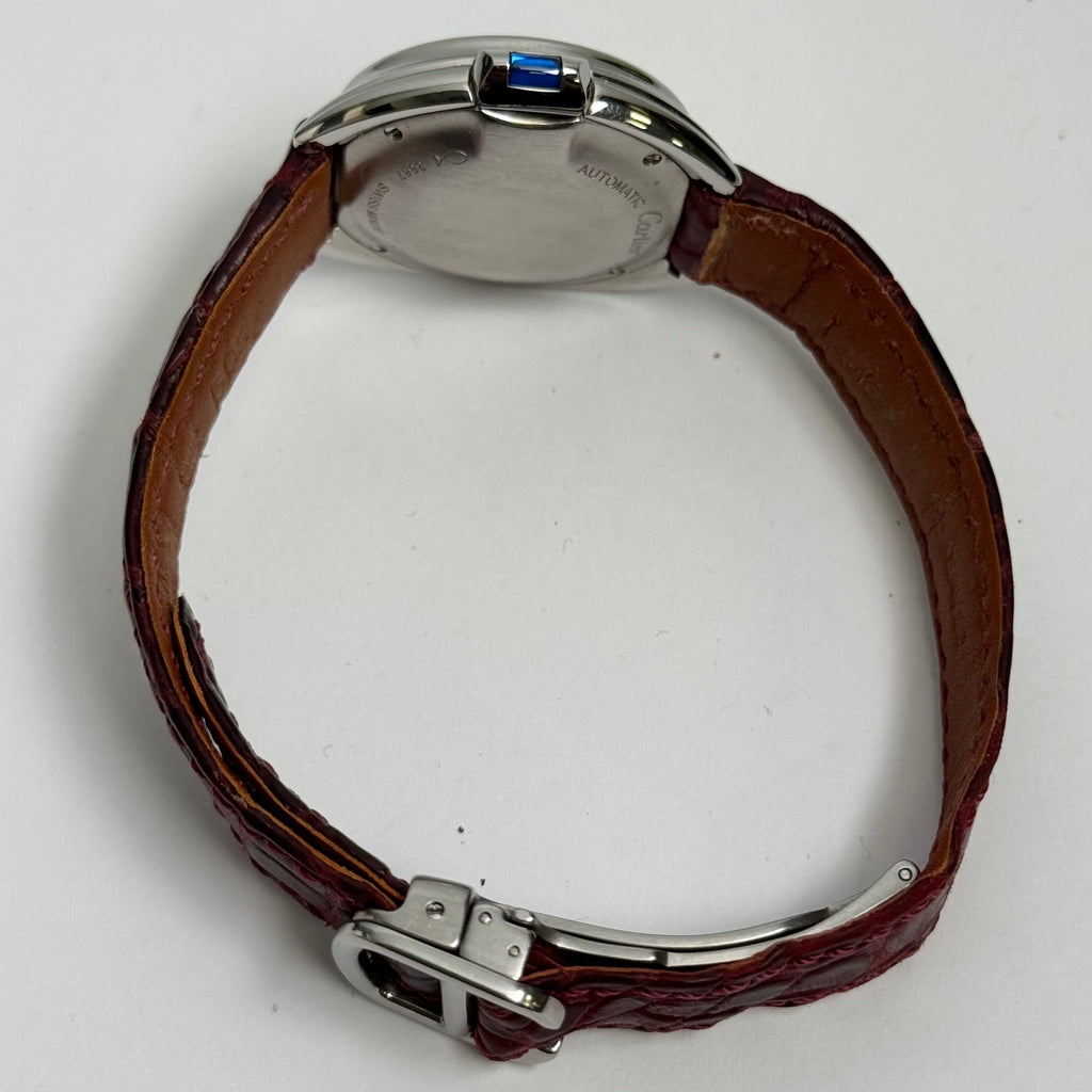 Cartier Cle De 31mm Silver Dial Watch Ref# WSCL0016