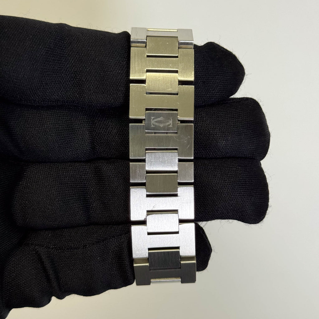 Cartier Pasha 35mm Black Dial Watch Ref# W31043M7