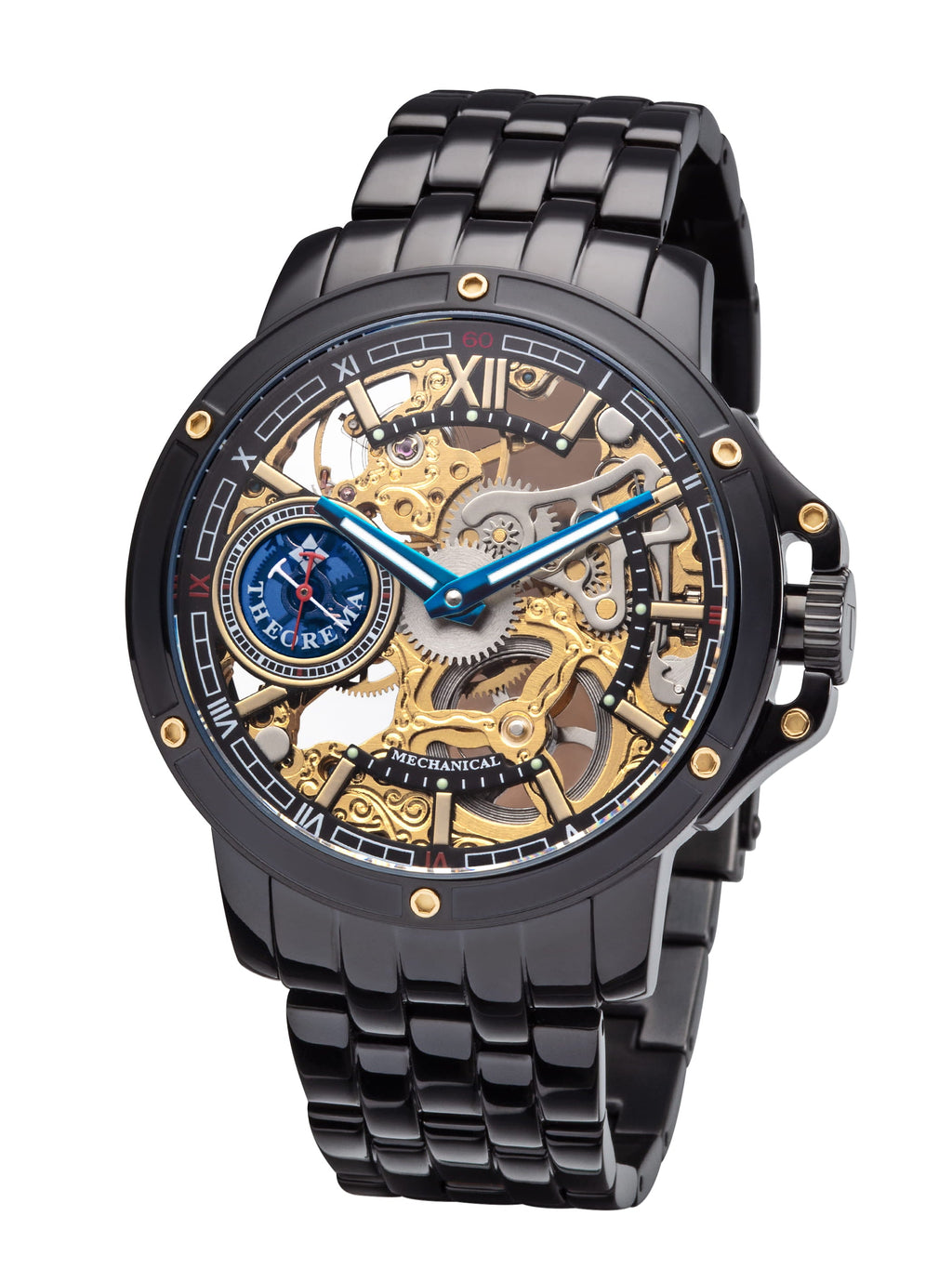 See-through skeleton Lagos by Theorema Germany GM-113-11 |Black|