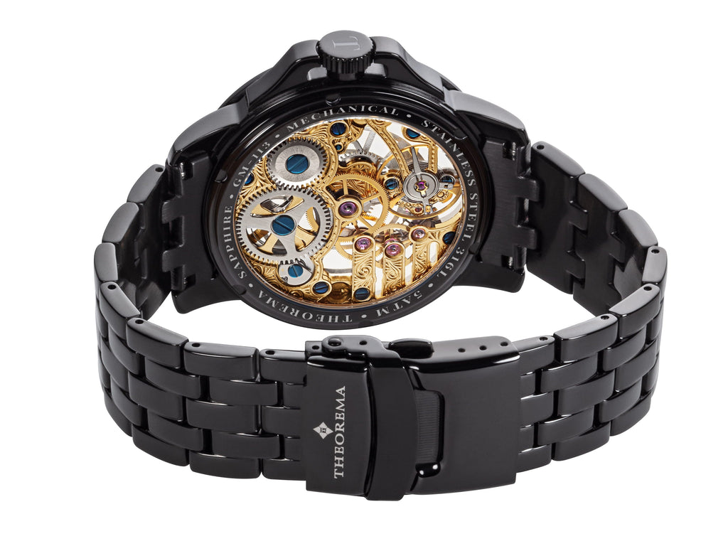 See-through skeleton Lagos by Theorema Germany GM-113-11 |Black|