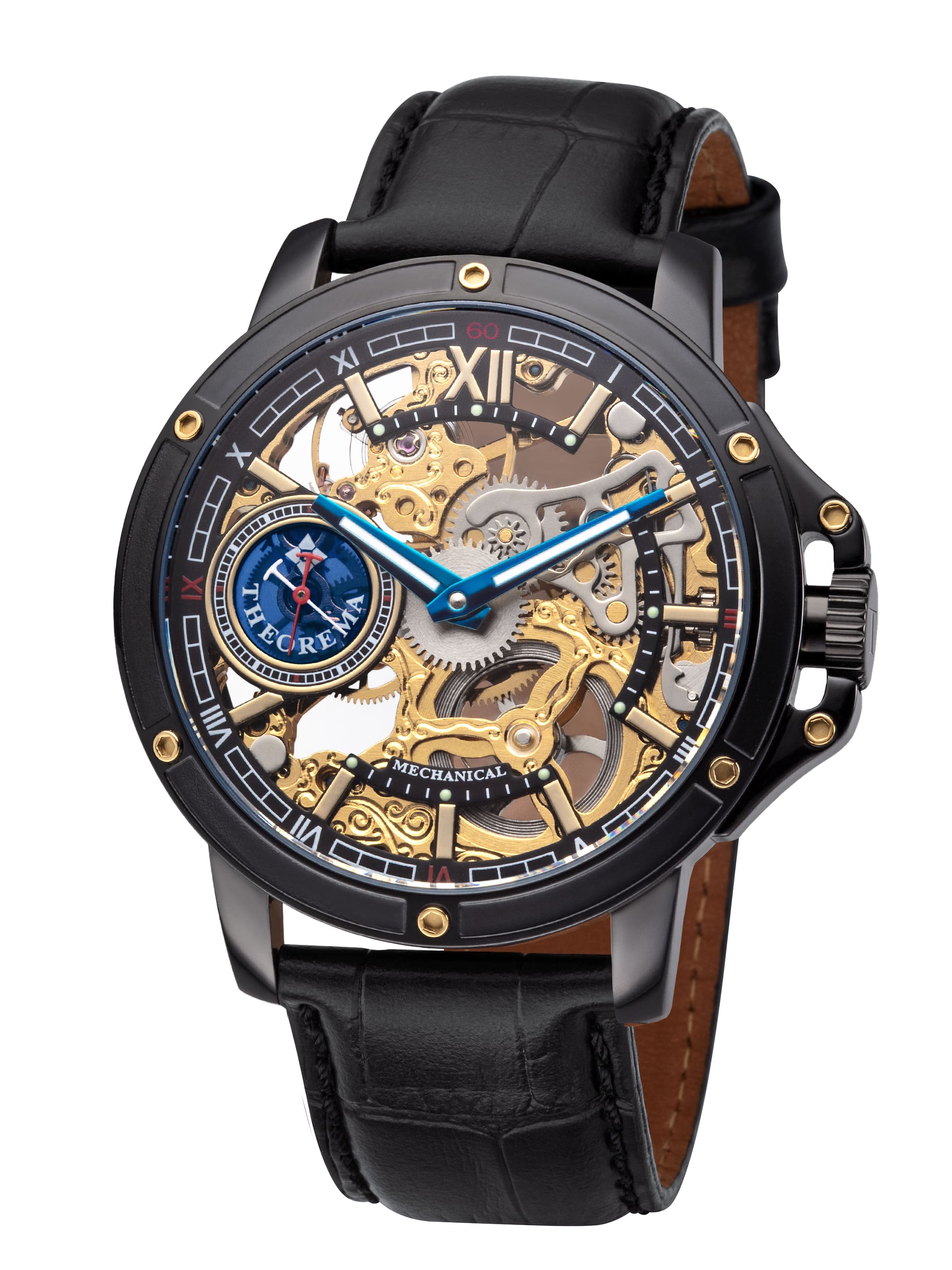 See-through skeleton Lagos by Theorema Germany GM-113-5 |Black|